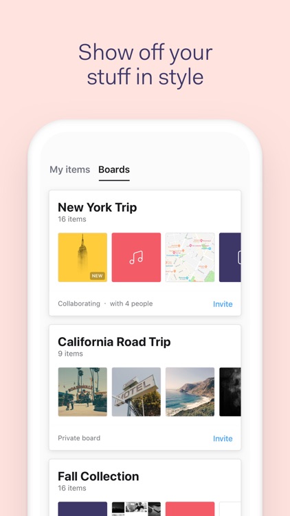 Collect: Save and share ideas