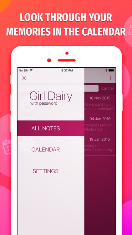 Girl Diary With Password Pro