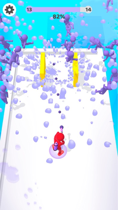 Paintman 3D - Stickman shooter screenshot 2
