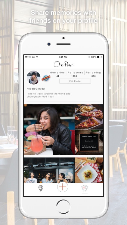 OnePlate : Food & Memories