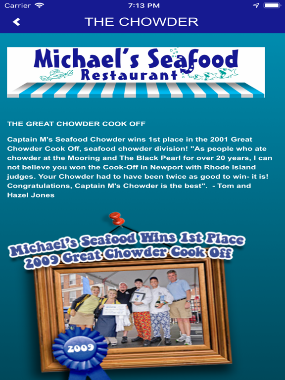 Michael's Seafood Restaurant screenshot 4