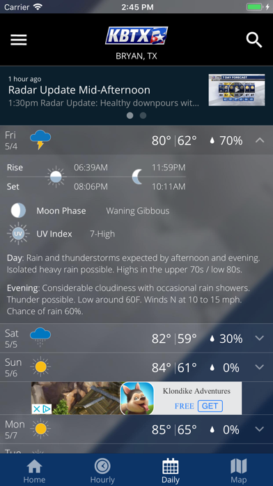 KBTX PinPoint Weather screenshot 4