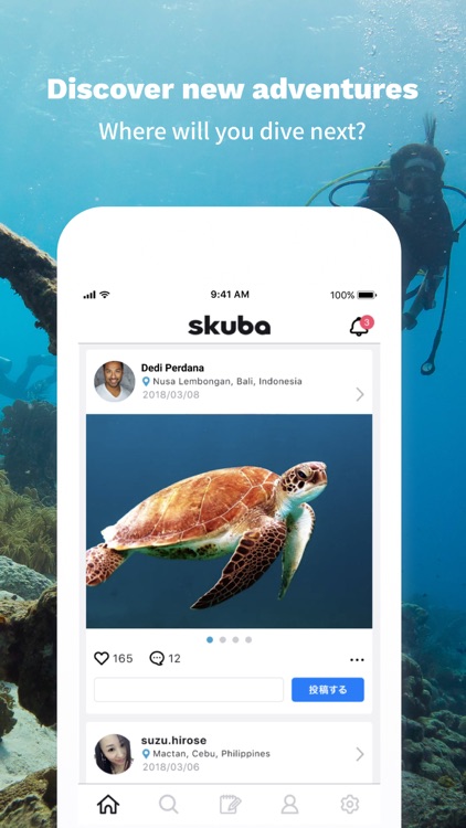 Skuba | Diving Logbook app