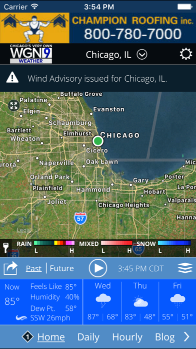 WGN-TV Chicago Weatherのおすすめ画像1