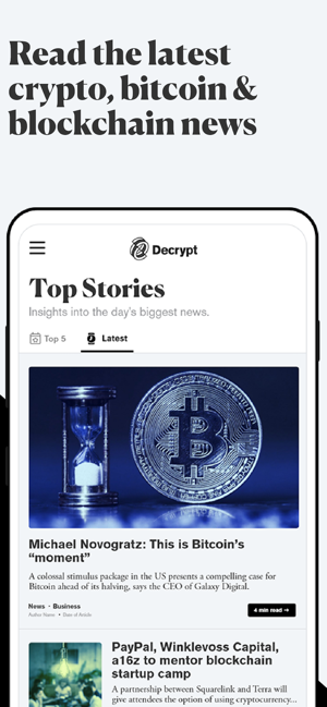 Decrypt: Bitcoin & crypto news