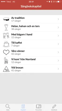 Game screenshot Norrlands nations sångbok apk