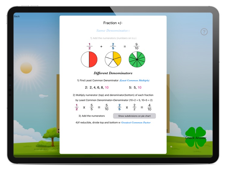 Fraction Math Pro