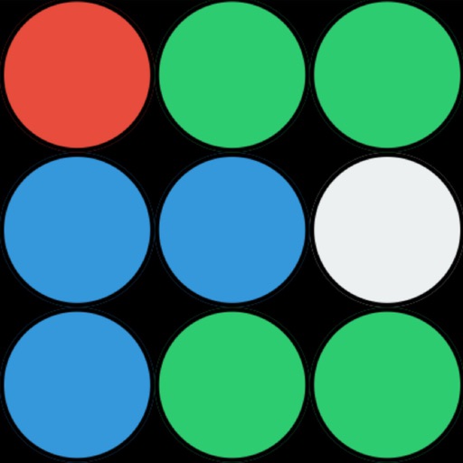 Color Crush Premium: a puzzle game about matching 3 bubbles or more with the same color