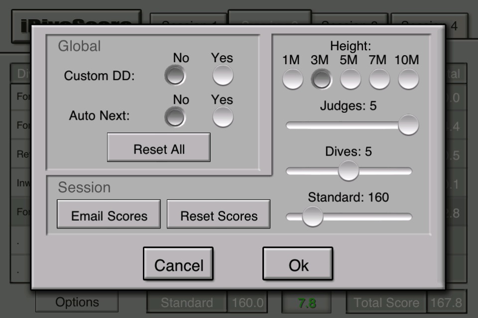 iDiveScore screenshot 2