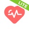 With Heart Mate Lite, you can detect and record your heart rate at any time, and record the current status, such as after meals, after exercise, etc