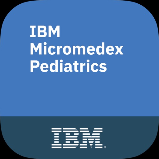 IBM Micromedex Pediatrics iOS App