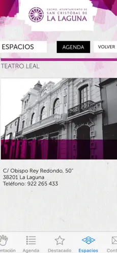 Bildschirmfoto 4 App Cultura La Laguna iphone