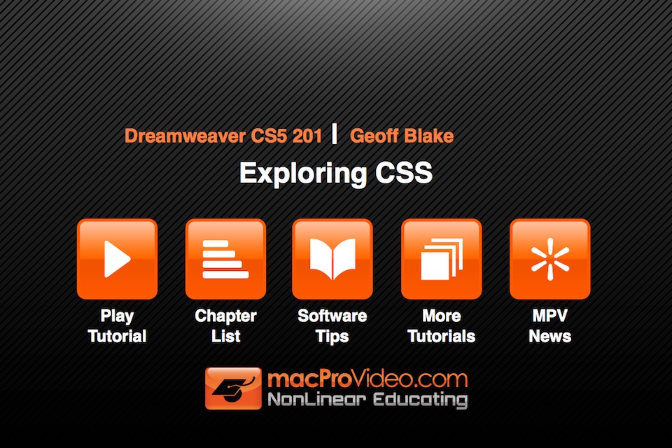 Exploring CSS for Dreamweaver screenshot 2