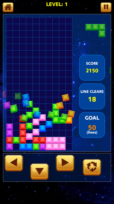 Galaxy Block Game screenshot 3