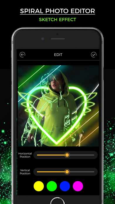 Neon Photo Editor - No Crop screenshot 2