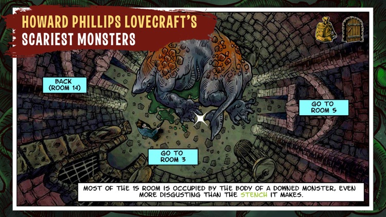 Lovecraft Quest - A Comix Game screenshot-8