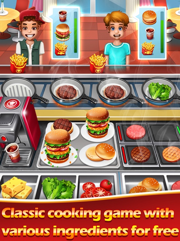 Cooking Fever - Chefs!👩🏿‍🍳👨‍🍳 An automatic cooking machine