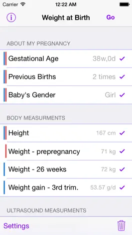 Game screenshot WeightAtBirth mod apk