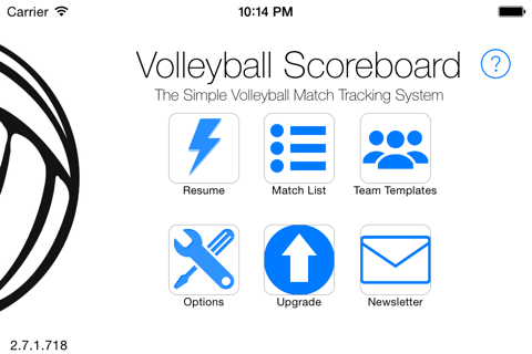 A Volleyball Scoreboard screenshot 2