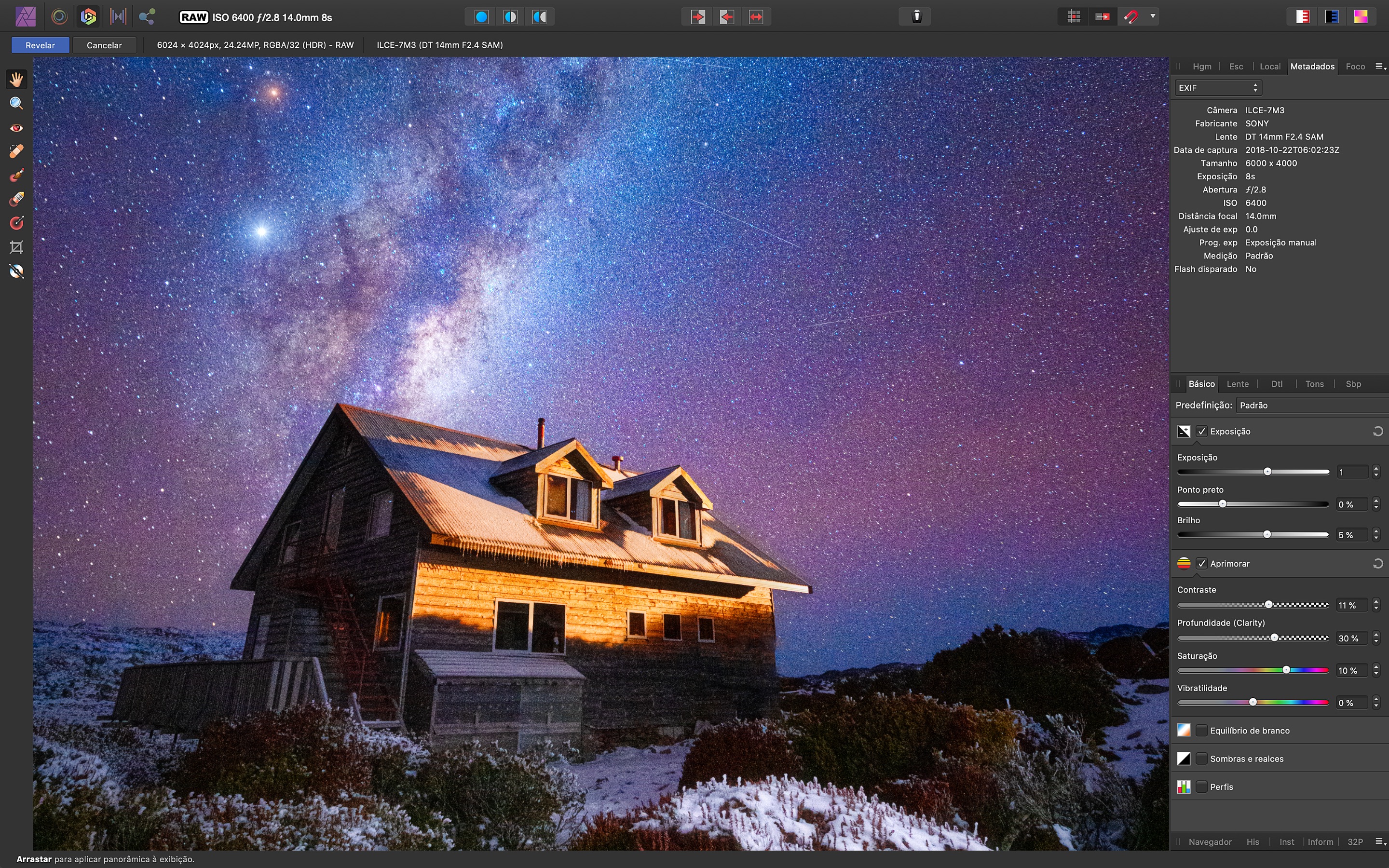 Screenshot do app Affinity Photo