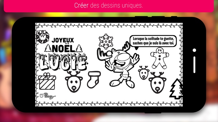 Coloriage personnalisé Piwooz