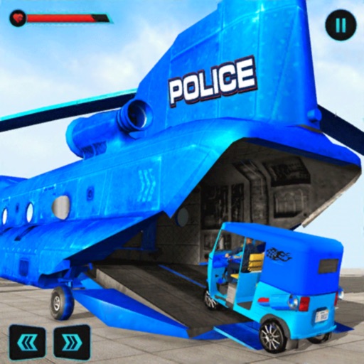 Police Tuk Tuk Transporter icon