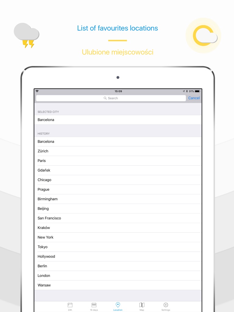 【图】Weather 16 days forecast(截图3)
