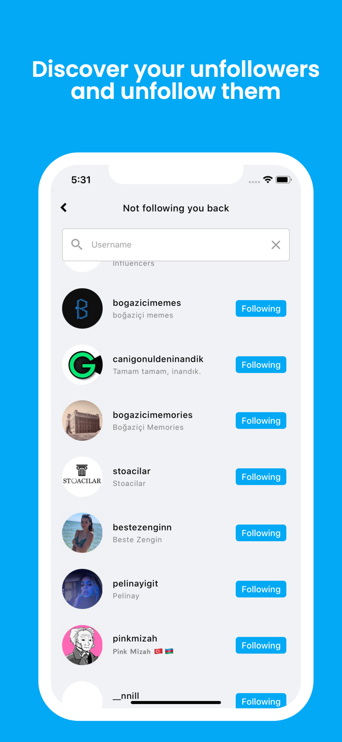 FolStats - Profile Analyzer