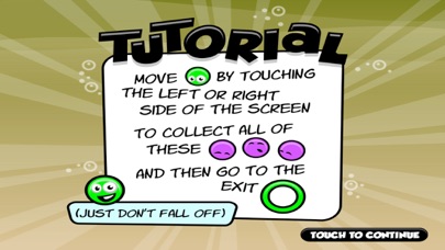 How to cancel & delete Green Goo Balls In The Bouncing World from iphone & ipad 2