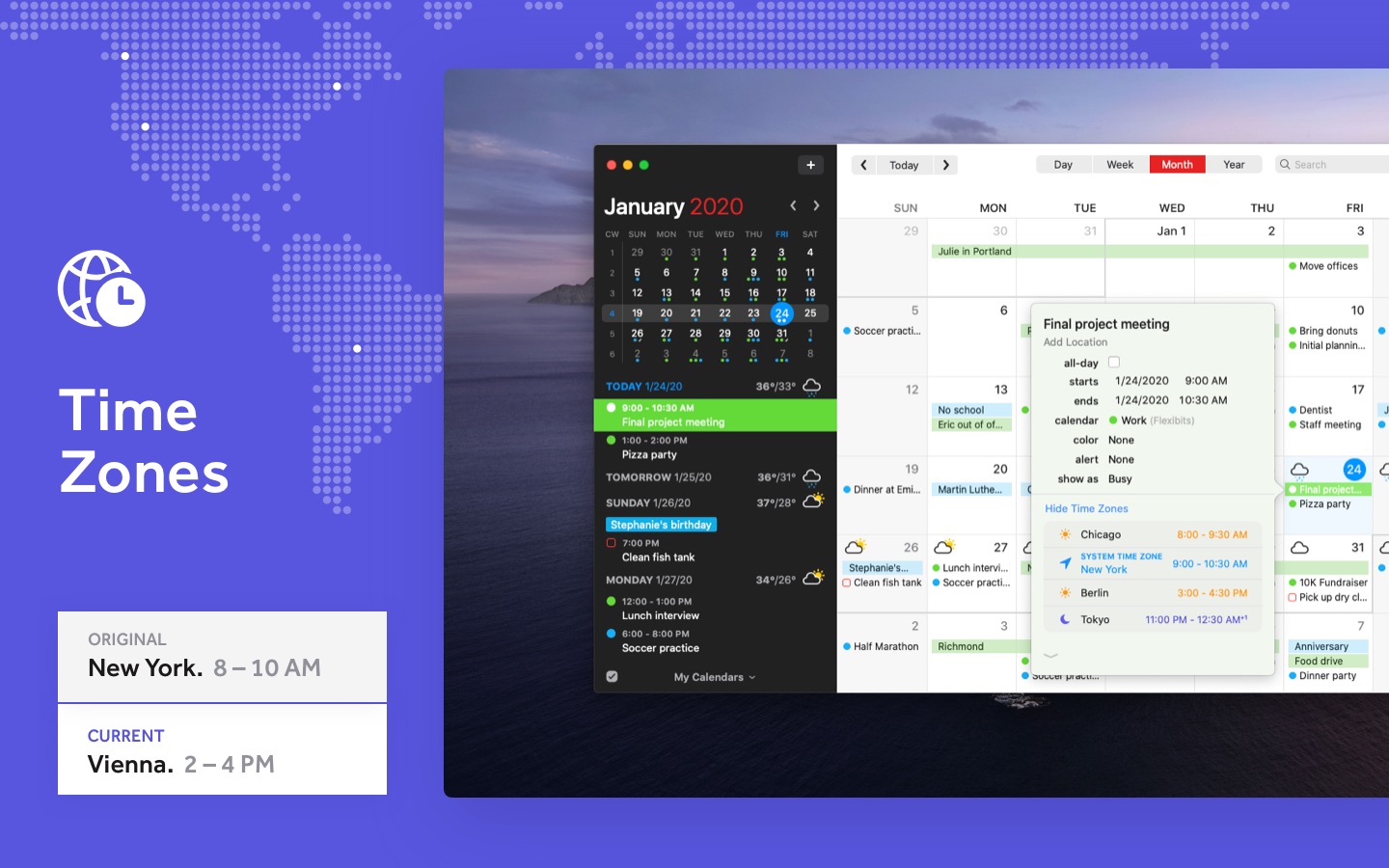 Screenshot do app Fantastical - Calendar & Tasks