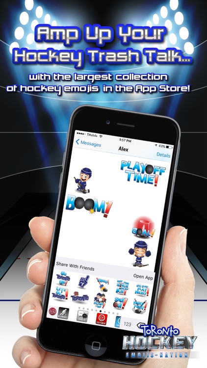 Toronto Hockey Emojis