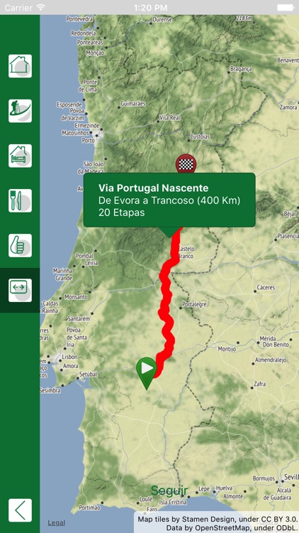 Caminhos de Santiago, Portugal screenshot-3