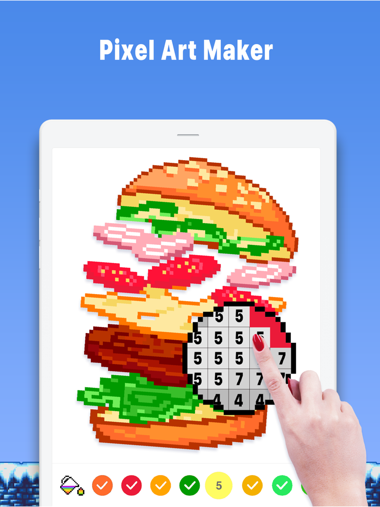 Pixel Art Book：Color By Number App for iPhone - Free Download Pixel Art ...