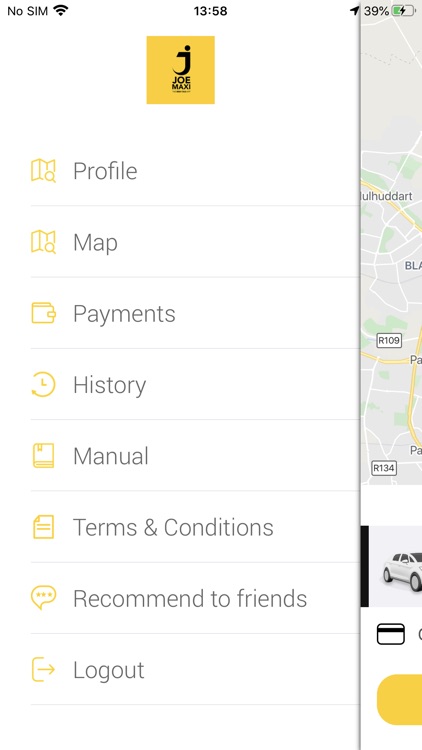 Joemaxi The Irish Taxi App