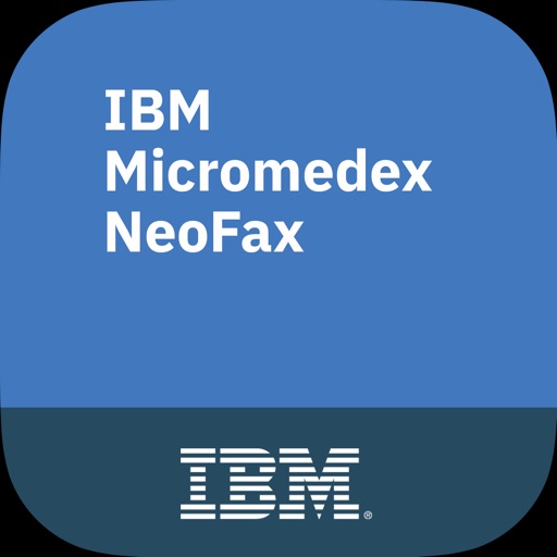 IBM Micromedex NeoFax Icon