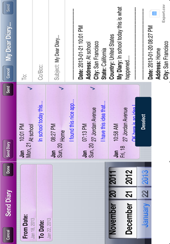 My Dear Diary HD with GPS screenshot 4