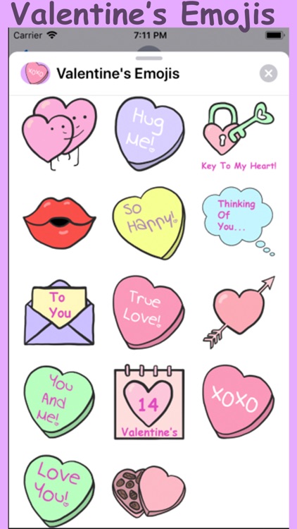 Valentine's Emojis