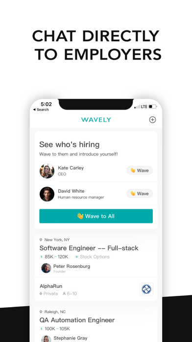 Wavely: Hire & Get Hired screenshot 3