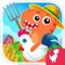 Dinosaur Farm Truck Drive Game