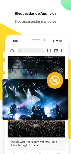 Screenshot 3 Snaptube Browser iphone