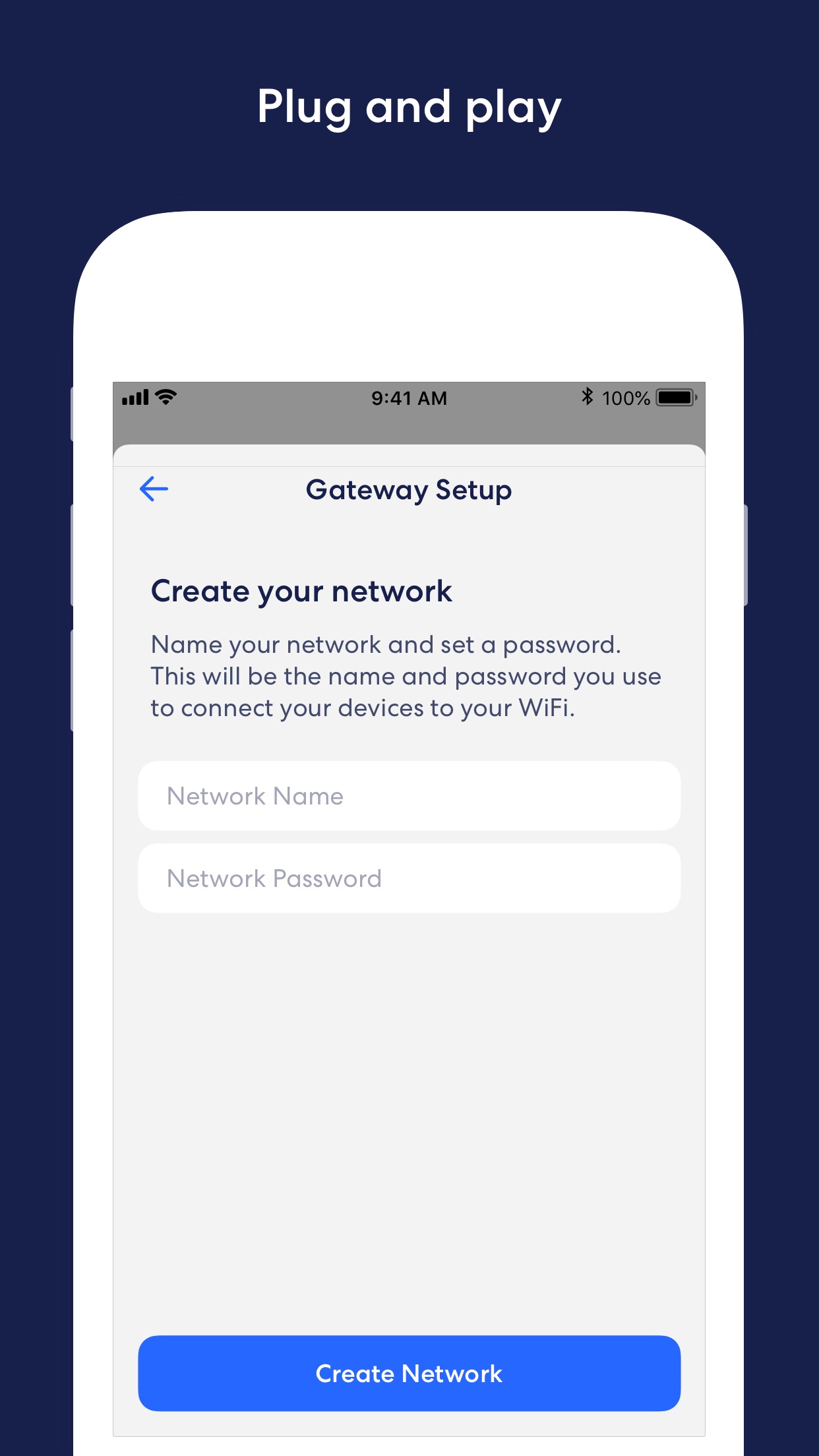 Screenshot do app eero home WiFi system