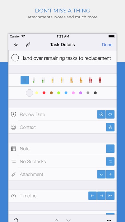 Organize:Me To-Do's screenshot-3