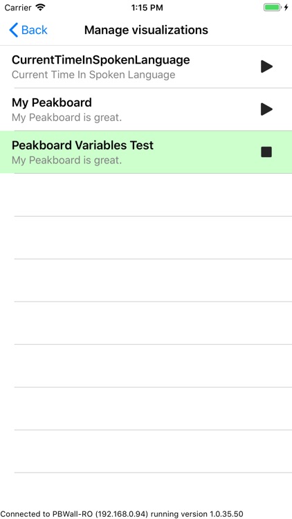 Peakboard Manager