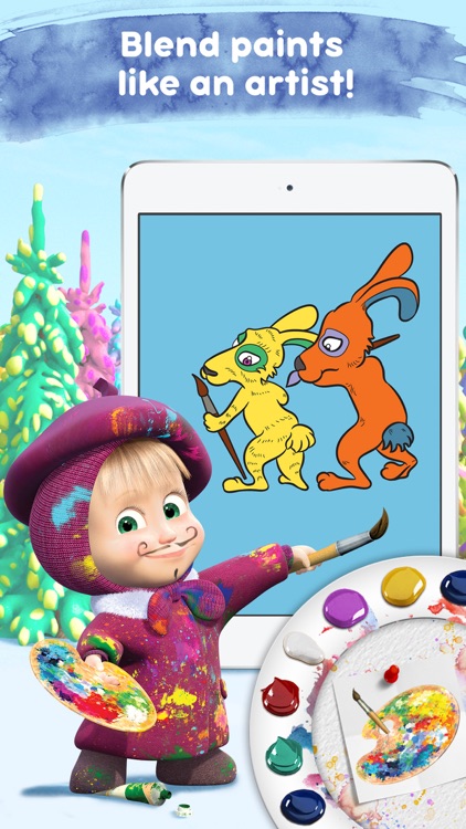 Masha and the Bear: Art Games screenshot-4