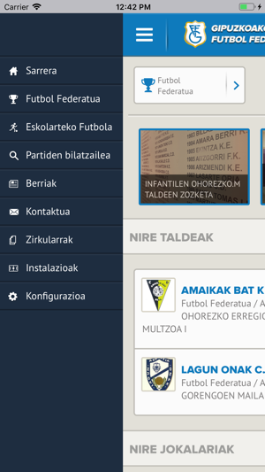 Gipuzkoako Futbol Federazioa(圖3)-速報App