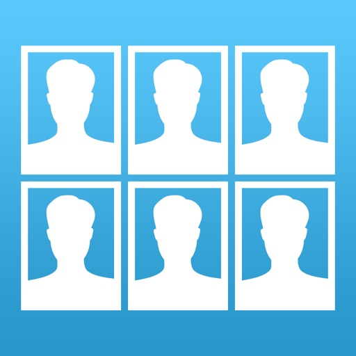 Biometric Passport Photo Icon