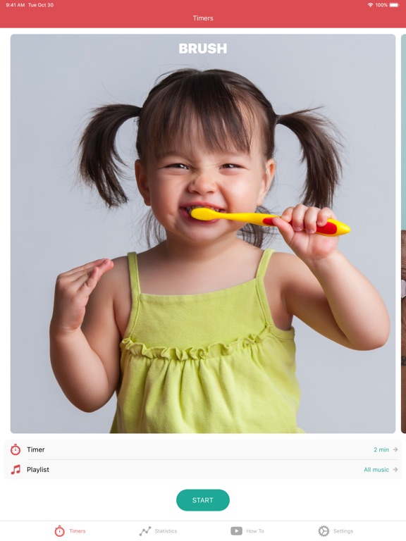 Toothy: Kids Toothbrush Timerのおすすめ画像1