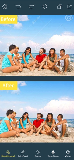 Photo Retouch 画像加工写真人を消す をapp Storeで