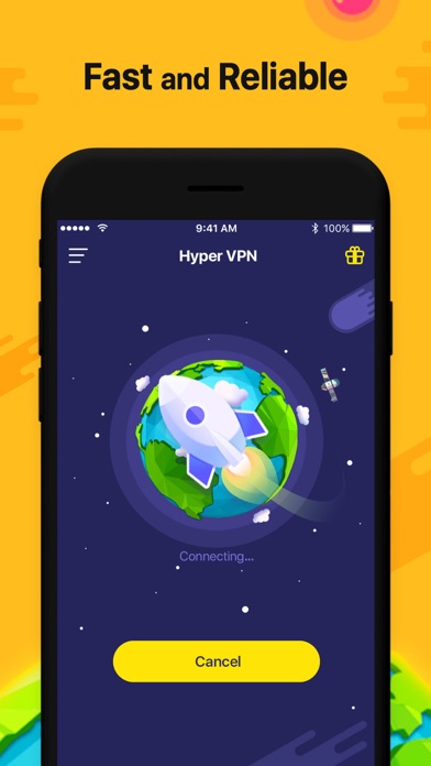 Hyper VPN 無制限プロキシのおすすめ画像4