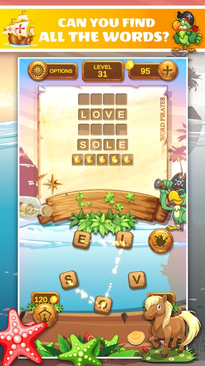 Word Pirates: Word Puzzle Game